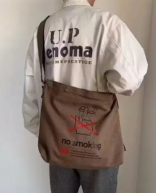 Other Graphic print canvas shoulder bag messenger bag Size ONE SIZE - 2 Thumbnail