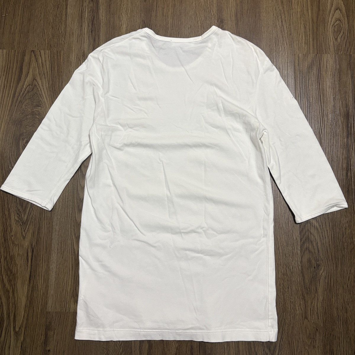 Raf Simons RAF SIMONS SS 2003 White Asphalt Black Asphalt Tee Size US M / EU 48-50 / 2 - 19 Thumbnail