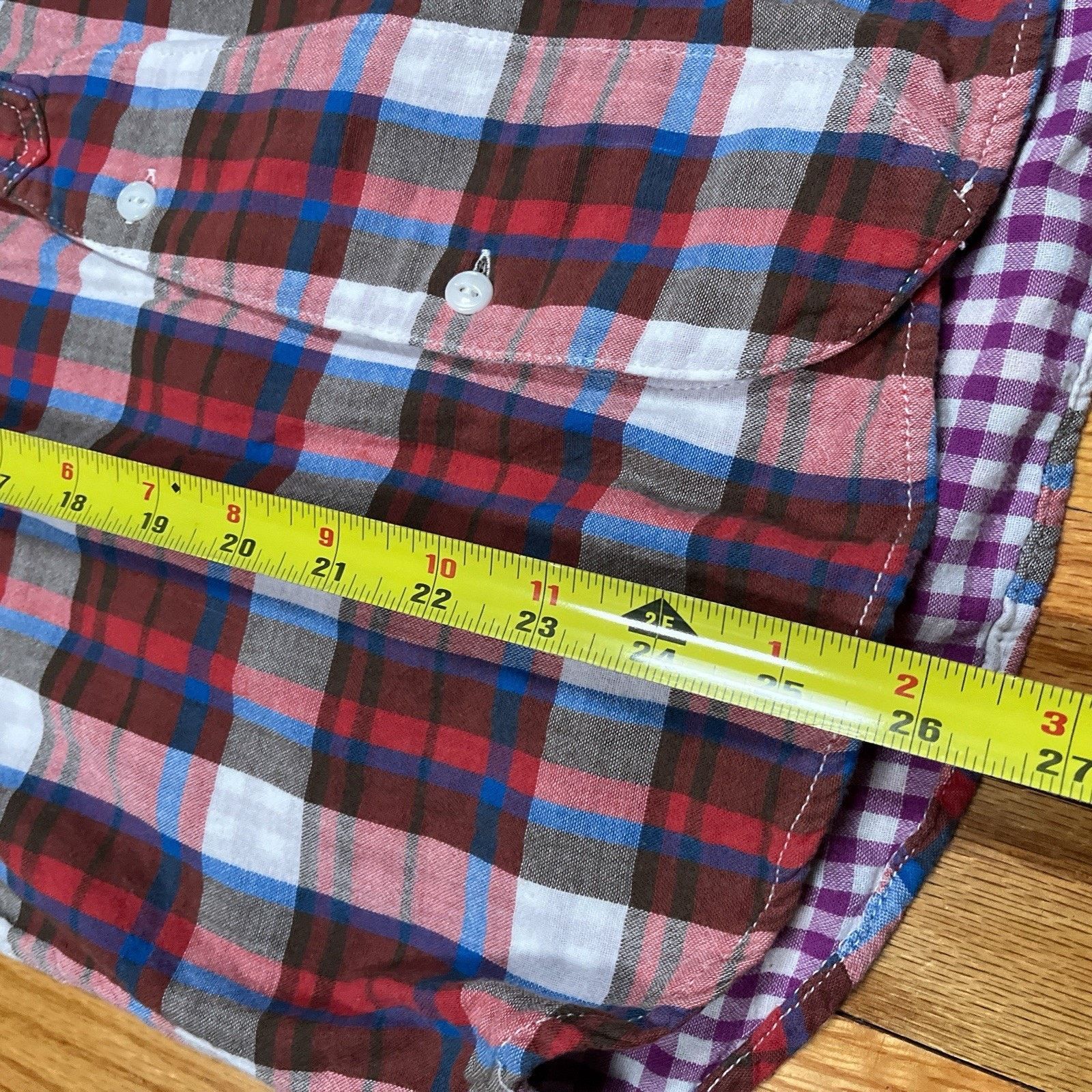 Beams Japan Beams Workclothing Americana Flannel Plaid Gingham Interior Size US M / EU 48-50 / 2 - 7 Thumbnail