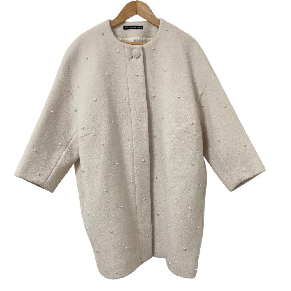 Other Other Tsuru by Mariko Oikawa Charles-Louis(pearl) Coat Textile Outerwear CO-2225730 DUTY FREE for USA Size ONE SIZE - 1 Thumbnail