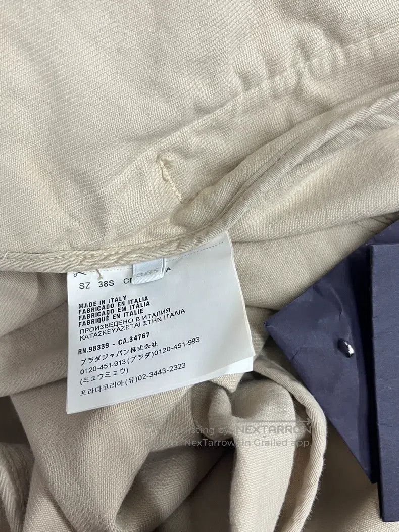 Prada Prada Khaki windbreaker jacket Size XS / US 0-2 / IT 36-38 - 5 Thumbnail