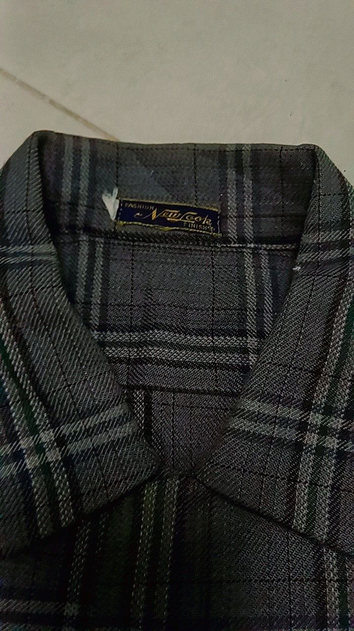 Other Rare Vintage Plaid Long Sleeve Shirt Size US M / EU 48-50 / 2 - 1 Thumbnail
