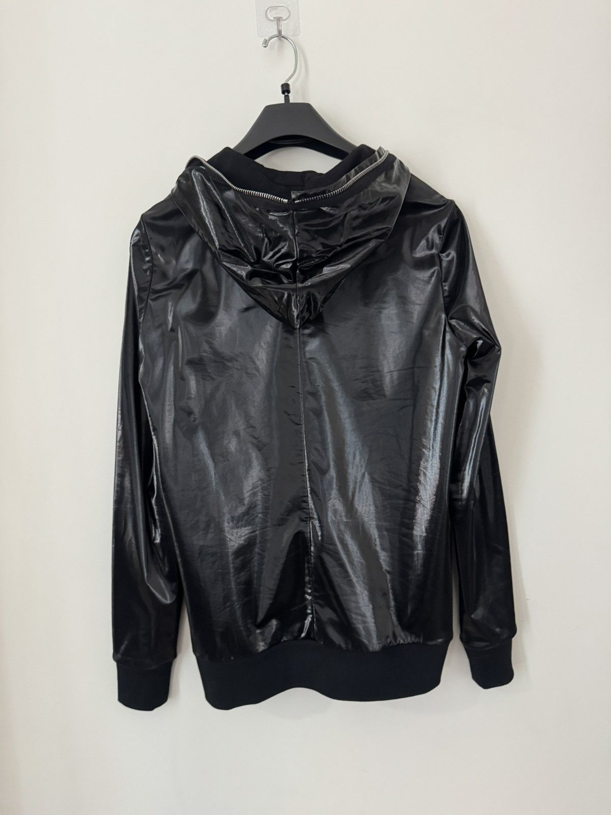 Rick Owens Drkshdw Rick Owens DRKSHDW Shiny Zip Jacket Size US L / EU 52-54 / 3 - 2 Thumbnail