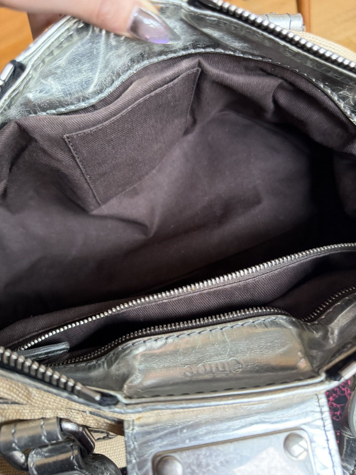 Chloe Chloe Paddington silver bag Size ONE SIZE - 7 Thumbnail