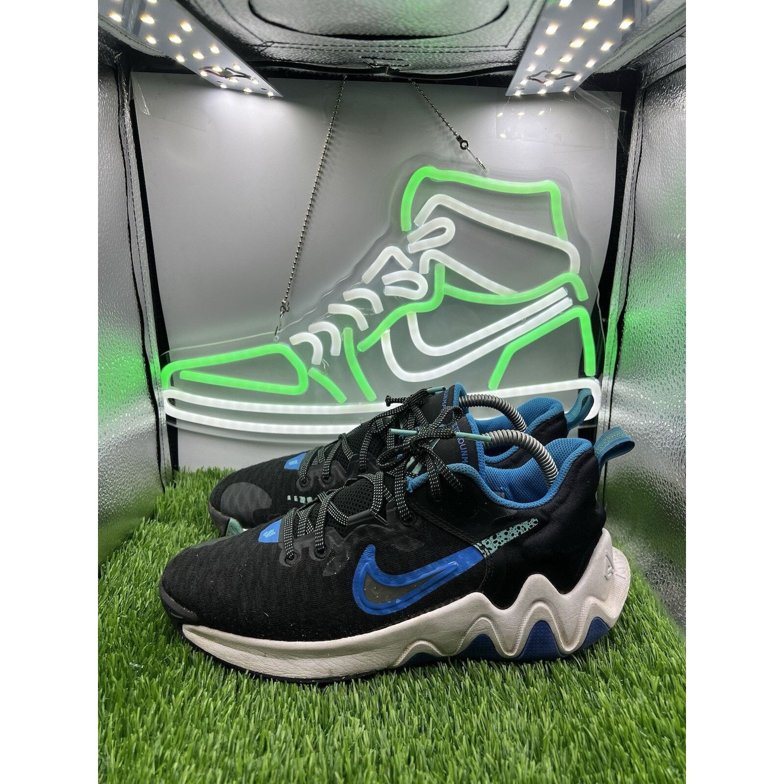 Nike Nike Giannis Immortality GS Black Washed Teal Size 7Y Size US 7 / EU 40 - 1 Thumbnail