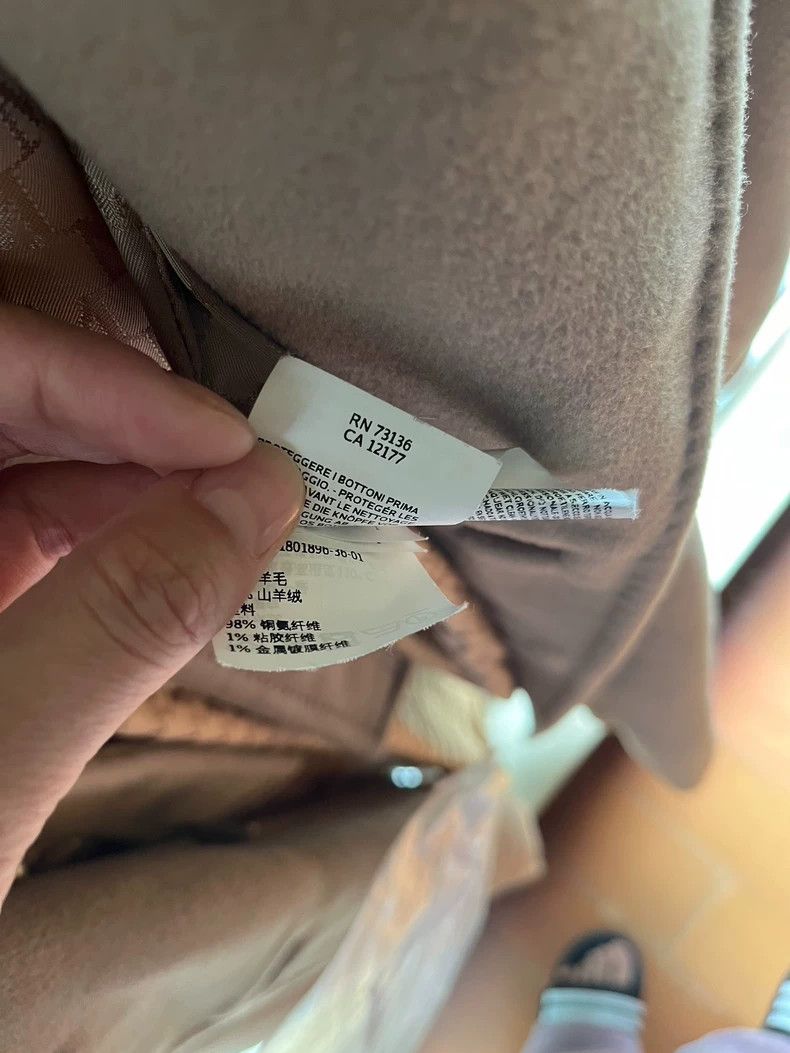 Max Mara Max Mara Classic 101801 coat Size S / US 4 / IT 40 - 8 Thumbnail