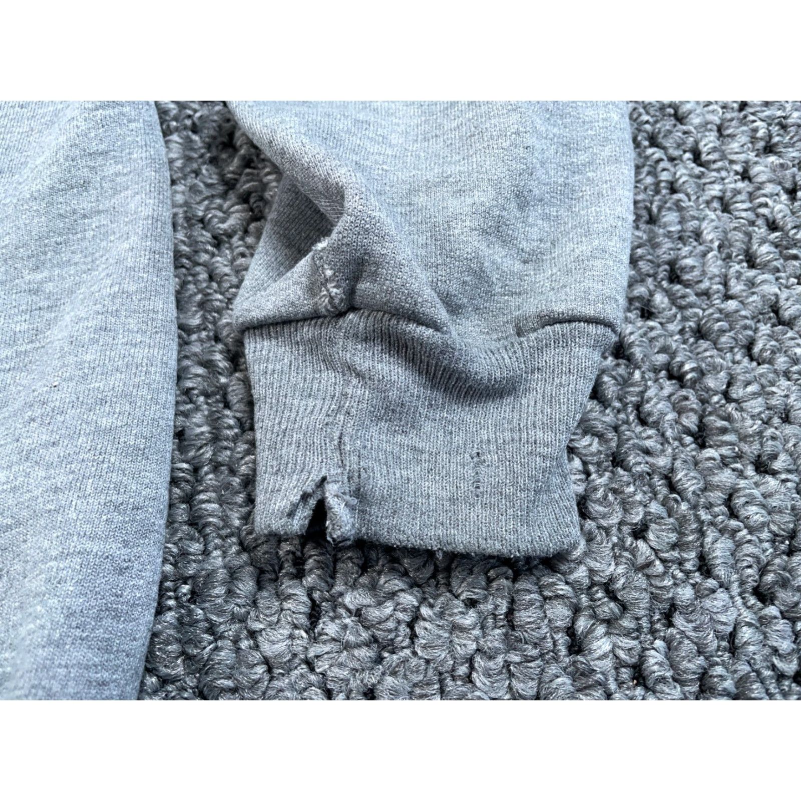 Jerzees VTG 80s Germany Print Sweatshirt Adult Medium Gray Jerzees Super Sweats Tag Size US M / EU 48-50 / 2 - 6 Thumbnail