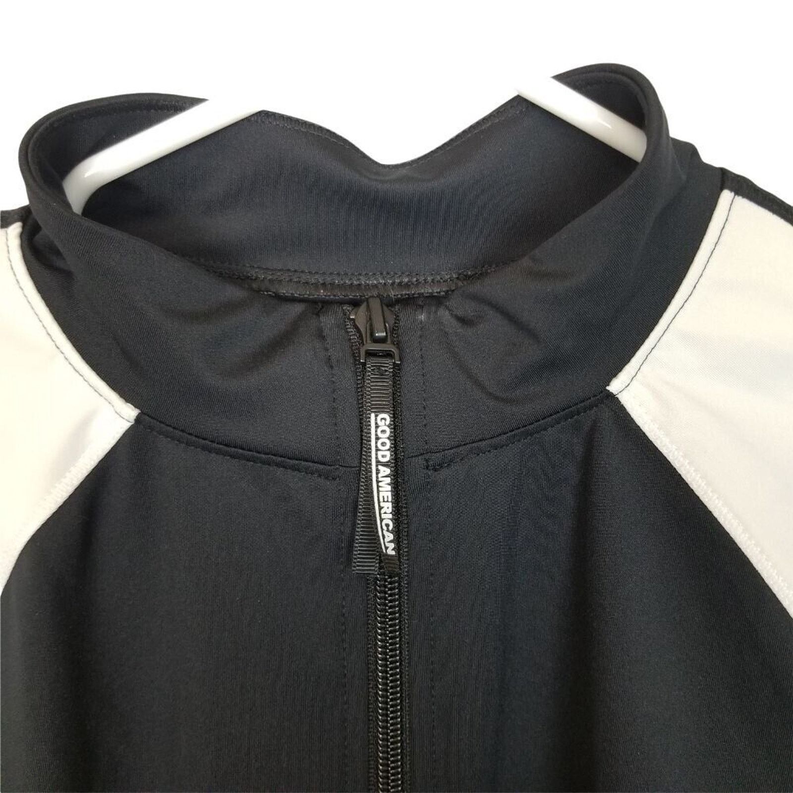 Good American Good American Womens The Dual Life Crop Top Women 3/L/10-12 Size L / US 10 / IT 46 - 2 Thumbnail