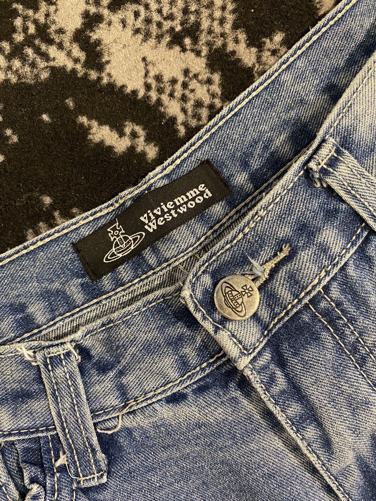 Japanese Brand Kapital Distressed Ripped Faded Denim Japanese Brand Size US 29 - 8 Thumbnail