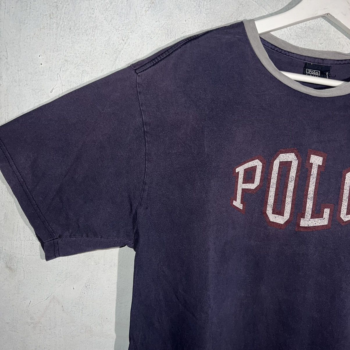 Polo Ralph Lauren × Vintage 90s Vintage Polo Ralph Lauren T-Shirt Medium Oversized Size US XL / EU 56 / 4 - 2 Thumbnail