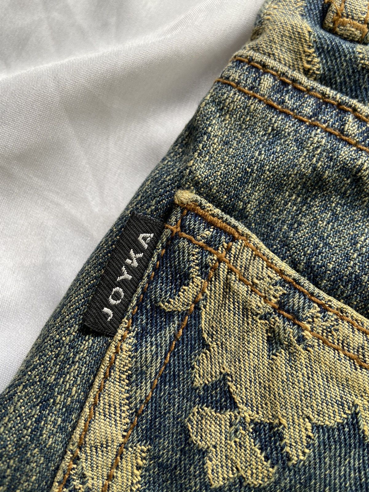 Japanese Brand JOYKA FLOWERS HANDMADE LONG SKIRT PANTS Size 28" / US 6 / IT 42 - 25 Thumbnail