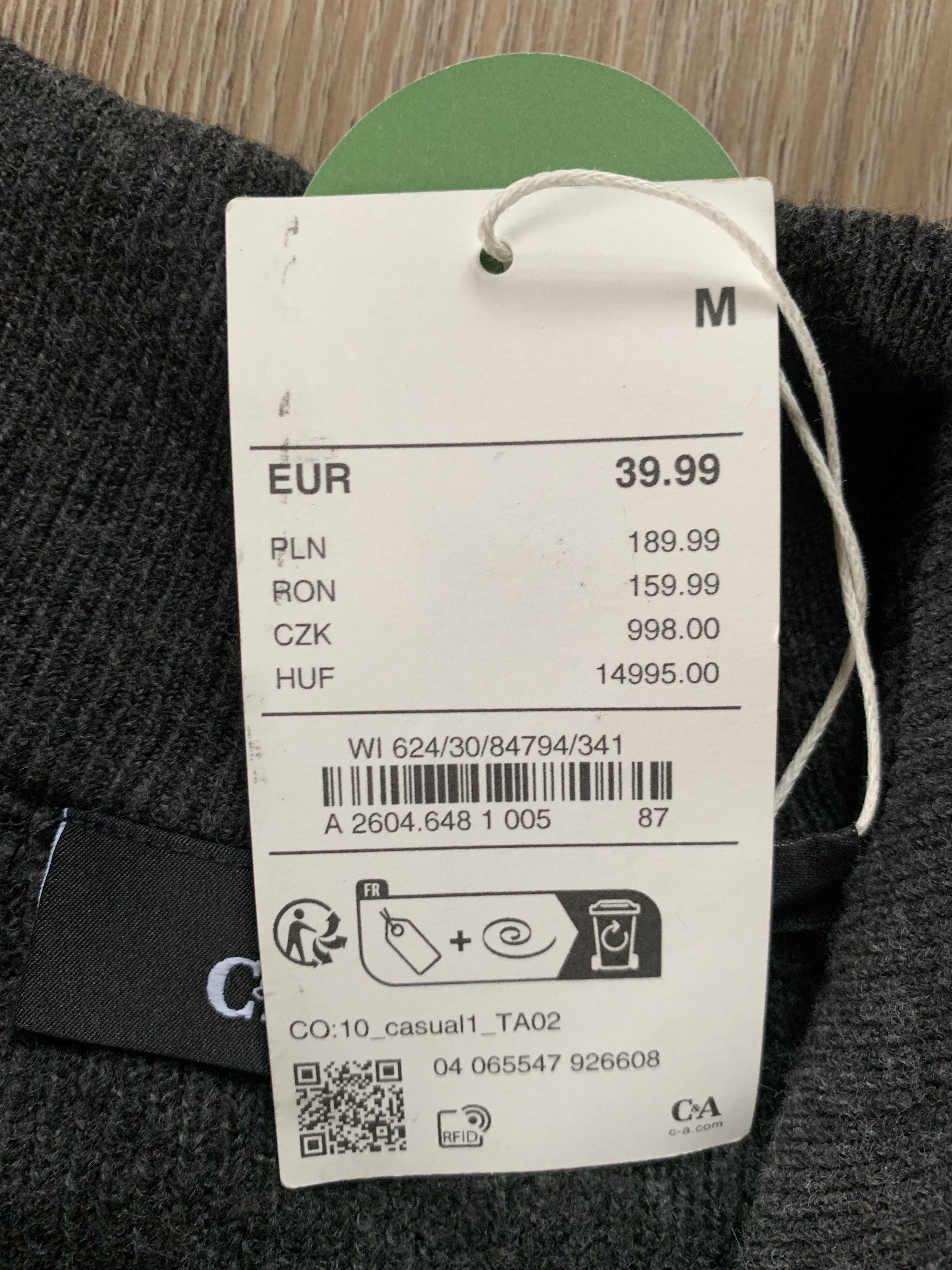 C&A C&A Warm Grey Sweater Size US M / EU 48-50 / 2 - 6 Thumbnail