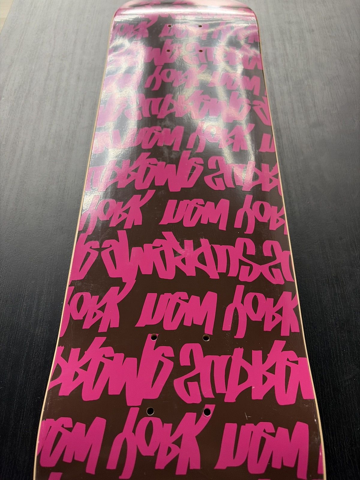 Supreme Supreme Fat Tip Skateboard Deck Brown Pink Size ONE SIZE - 3 Thumbnail