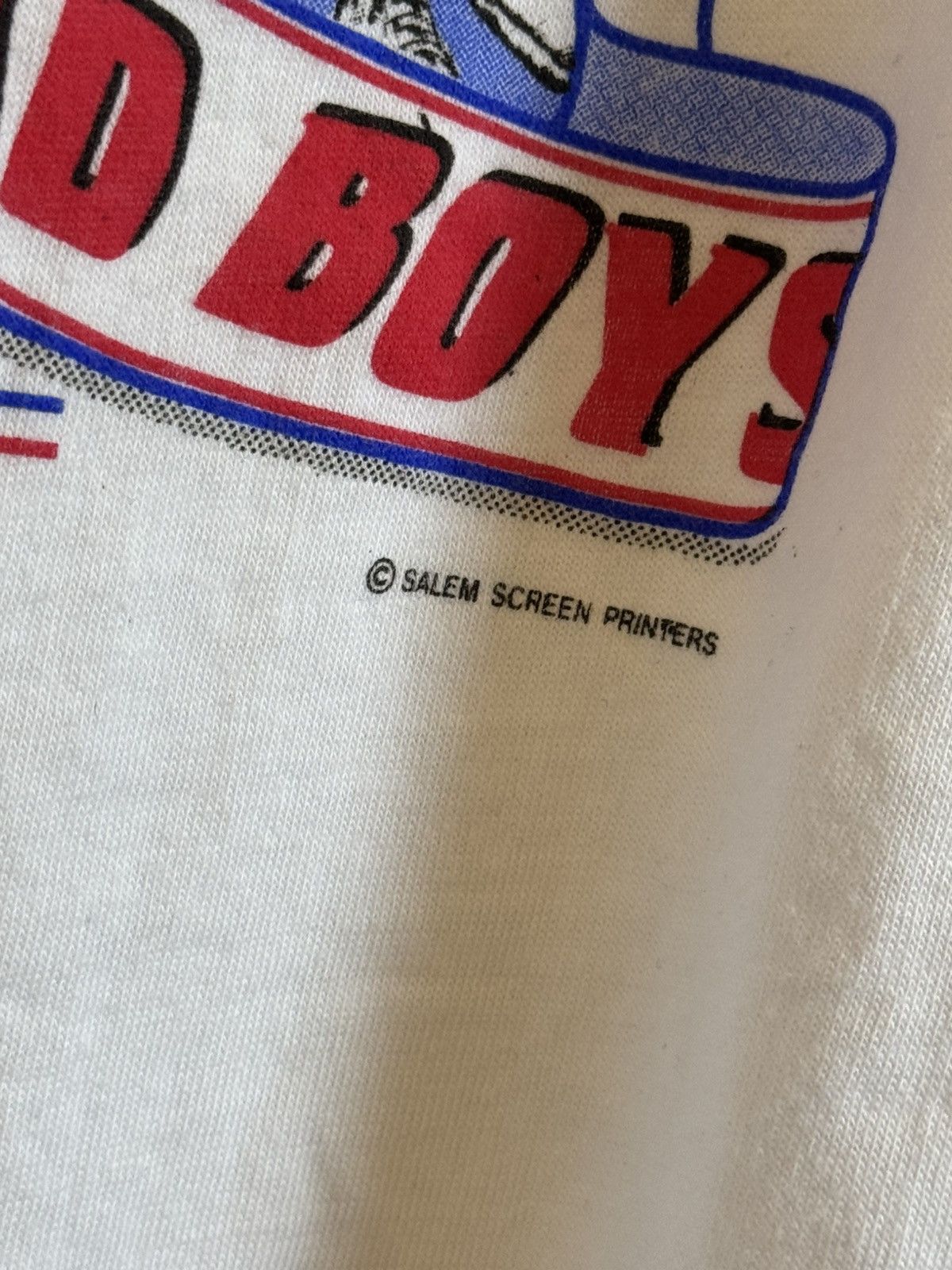 Hanes × NBA × Vintage 1989 bad boys Detroit pistons championship t shirt size XL Size US XL / EU 56 / 4 - 3 Thumbnail