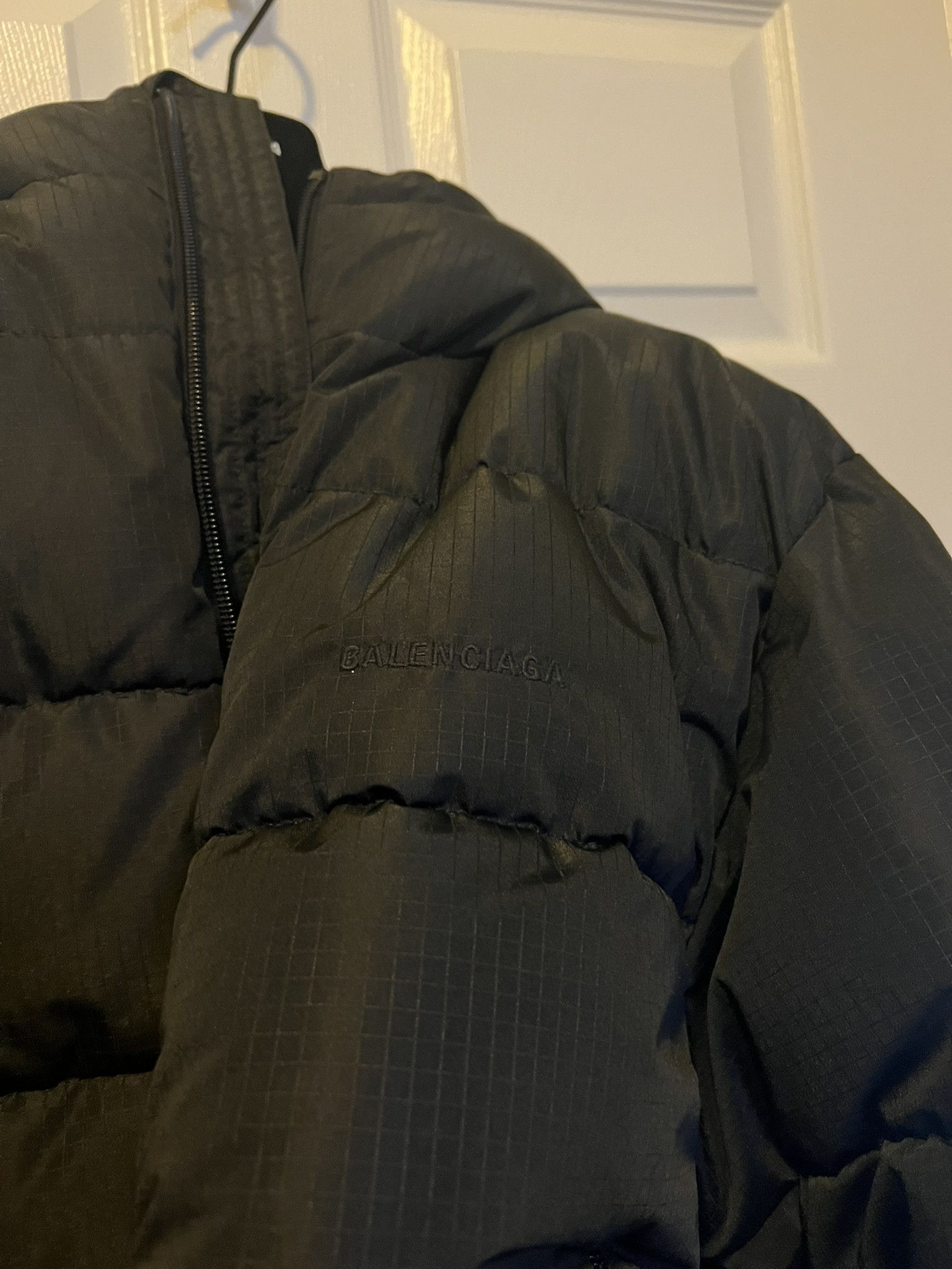Balenciaga Balenciaga Cropped Ripstop Puffer sz 46 Size US S / EU 44-46 / 1 - 4 Thumbnail