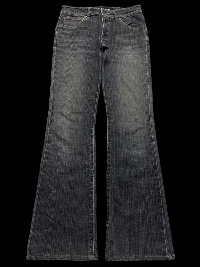 Tornado Mart FLARED 90’s Style Wrangler Buffalo Mudwash Western Jeans Size US 27 - 1 Thumbnail