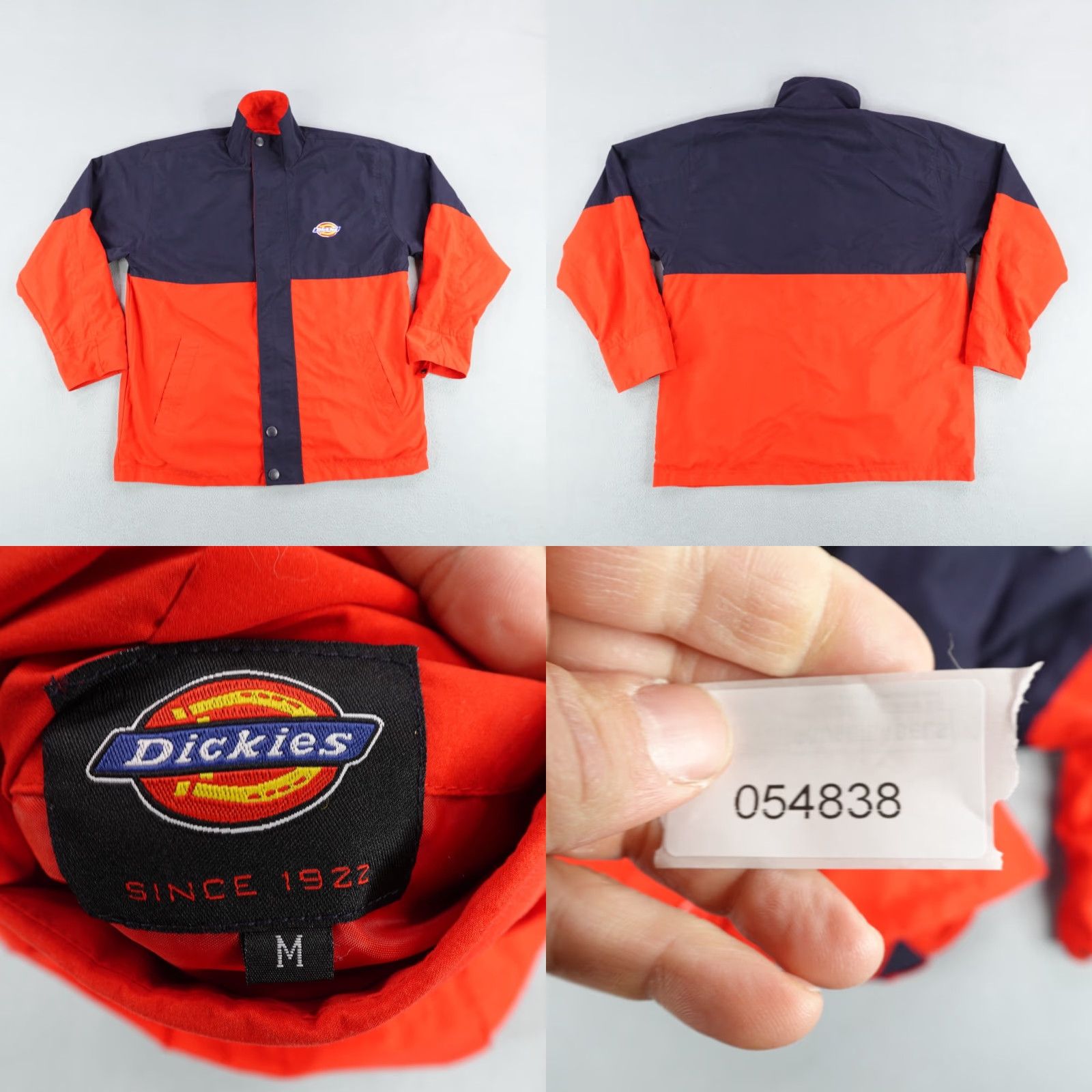 Dickies Dickies Jacket Men Regular M Windbreaker Red Blue Reversible Zip Snap Coat Work Outdoor Casual Travel - Size US M / EU 48-50 / 2 - 8 Thumbnail