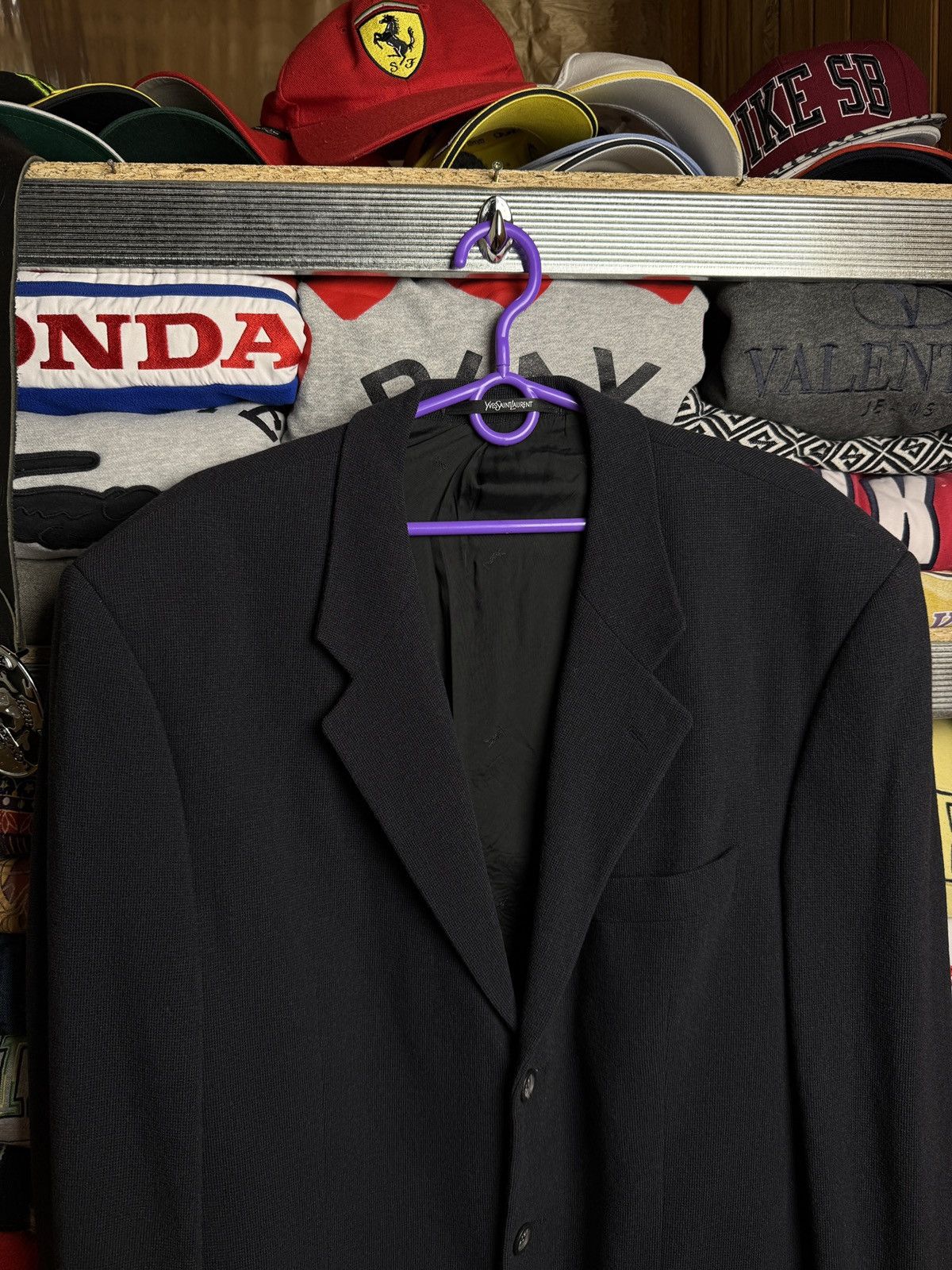 Yves Saint Laurent Vintage YSL Yves Saint Laurent Blazer Jacket Size 52R - 3 Thumbnail