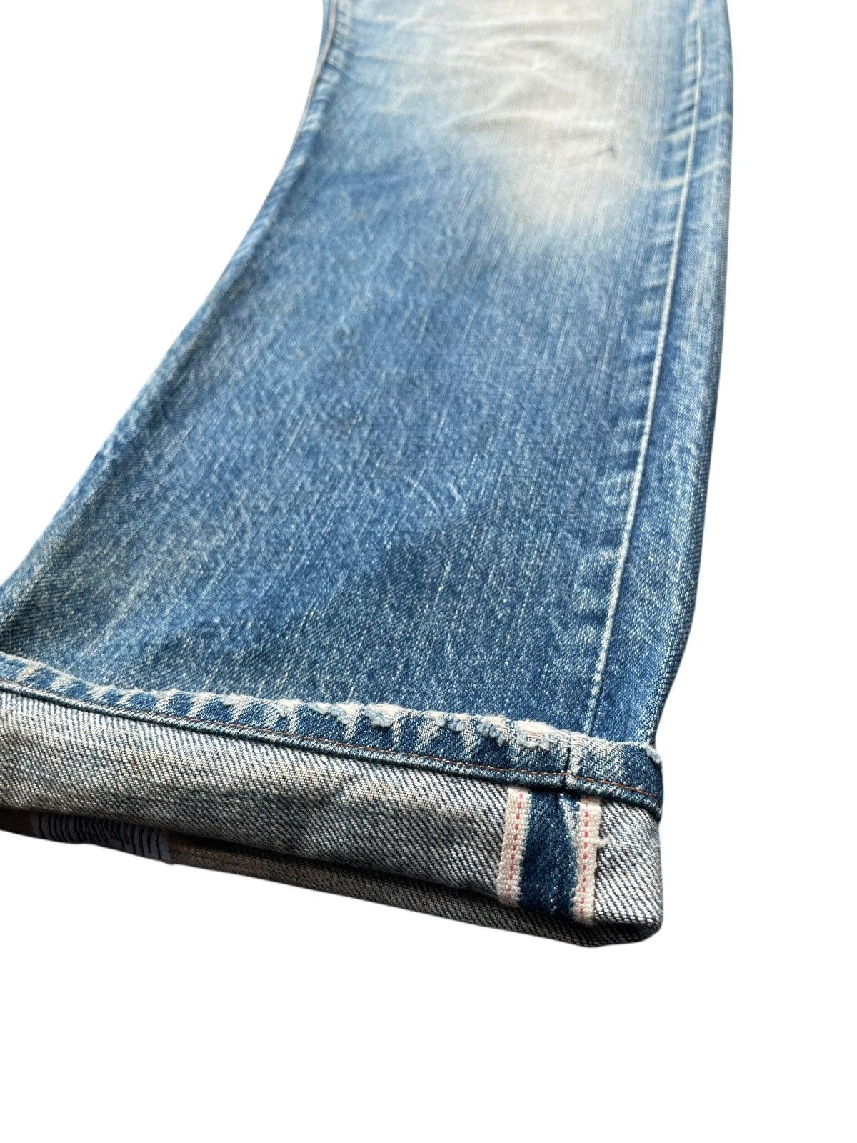 Levi's Vintage 1991 Levis 502XX E Selvedge Denim Size US 32 / EU 48 - 4 Thumbnail