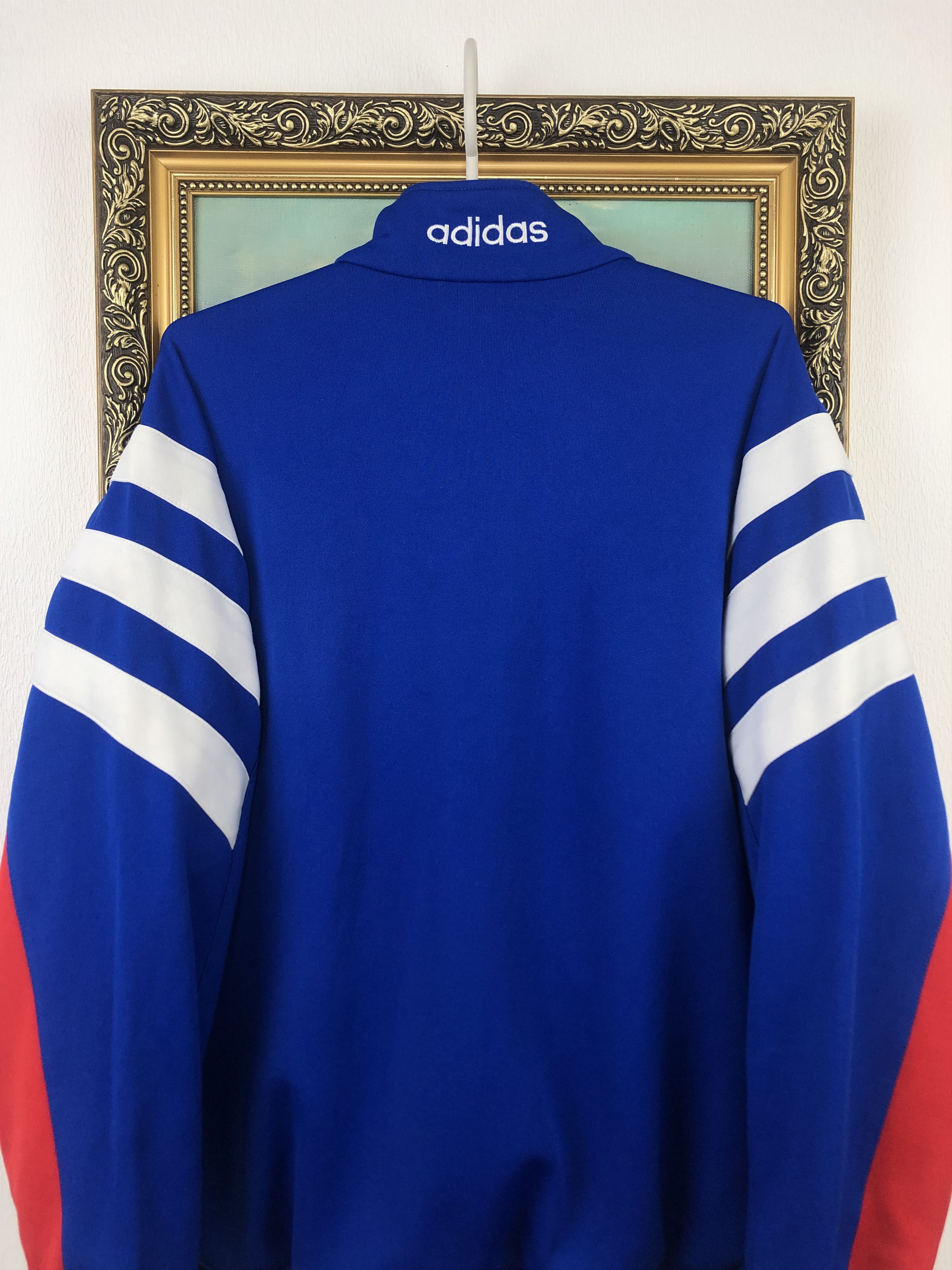 Adidas Vintage 90's Bayern Munich Football Jacket Soccer Track Top Size US M / EU 48-50 / 2 - 13 Thumbnail