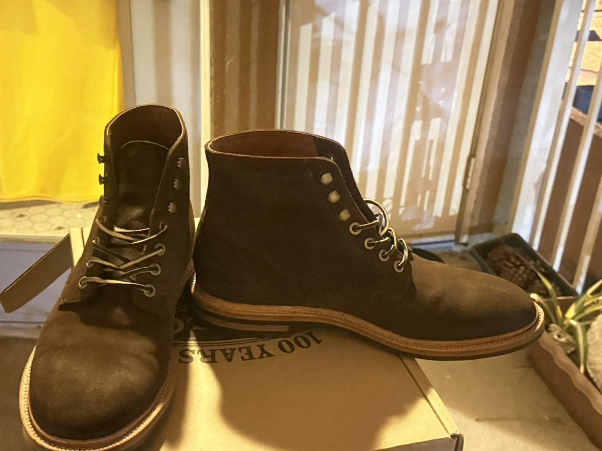 Grant Stone Grant stone brown waxed suede diesel boot Size US 11 / EU 44 - 1 Thumbnail
