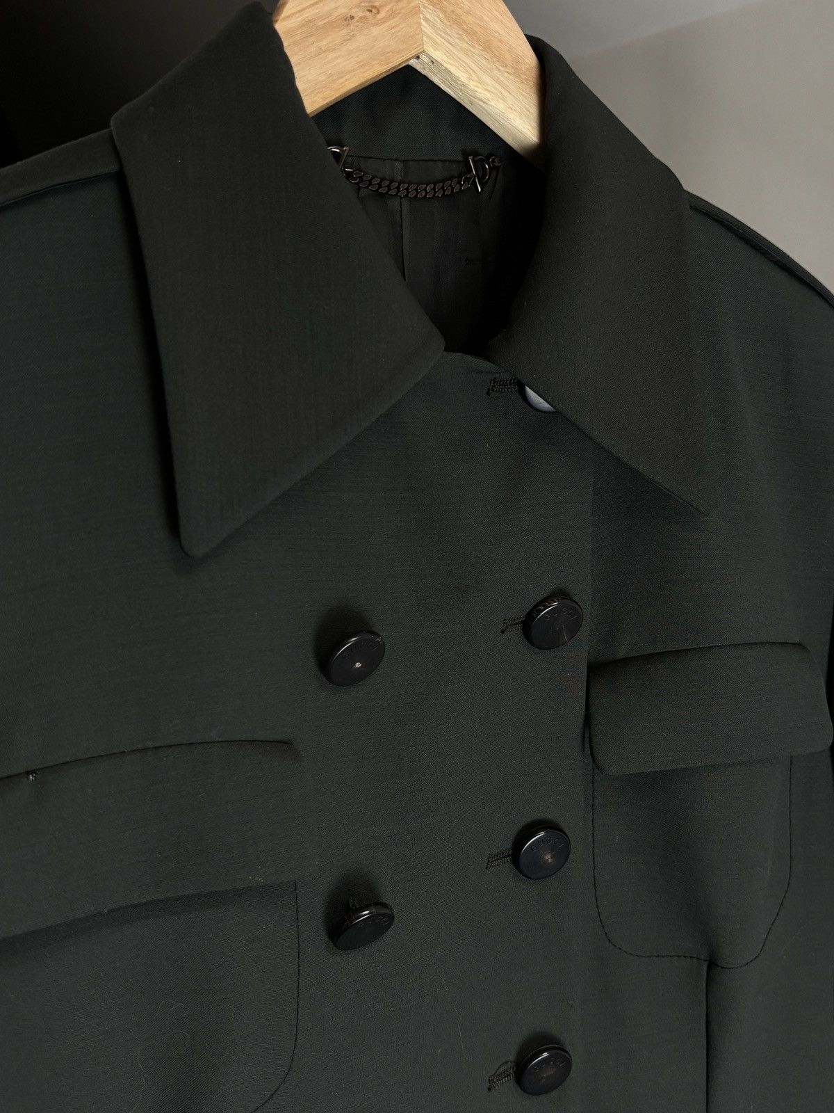Gucci Archival Gucci Tom Ford Era Military Double Breasted Jacket Size M / US 6-8 / IT 42-44 - 3 Thumbnail