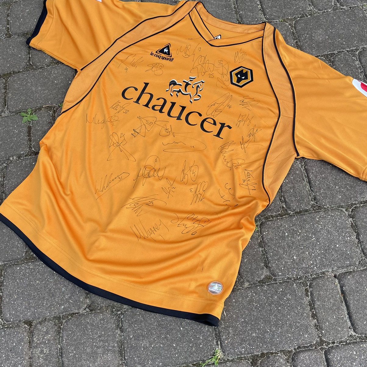 Le Coq Sportif Wolverhampton Le Coq Sportif Vintage Soccer Jersey Captions Size US XL / EU 56 / 4 - 2 Thumbnail