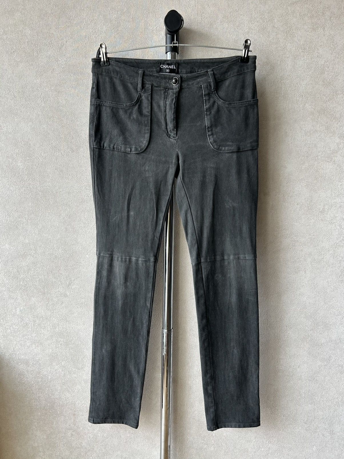 Chanel Vintage Chanel Slim Fit Stretch Jeans Size 30" / US 8 / IT 44 - 1 Thumbnail