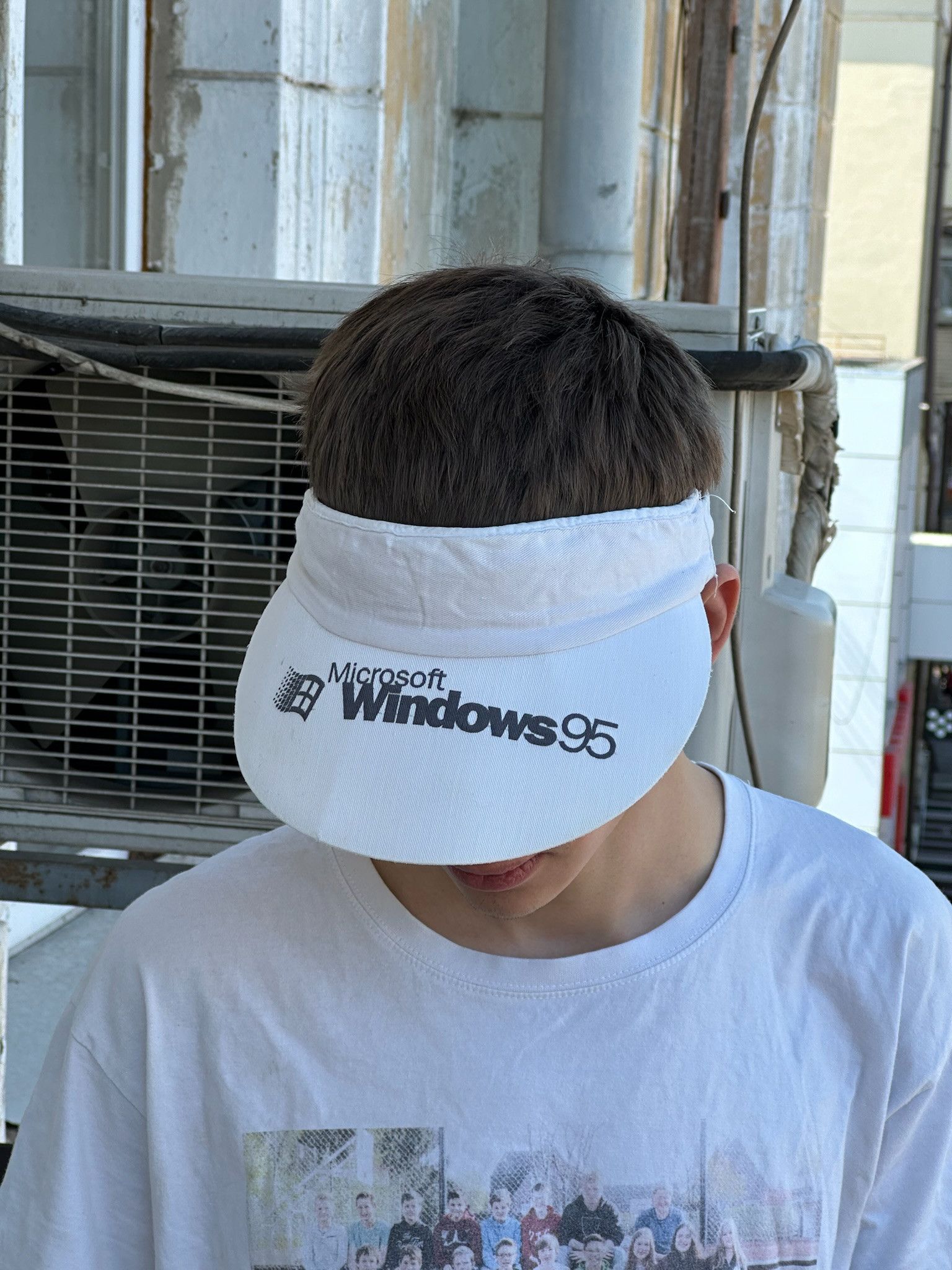 Vintage Microsoft Windows 1995 90s Vintage Logo Rare Promo Cap Hat Size ONE SIZE - 2 Thumbnail