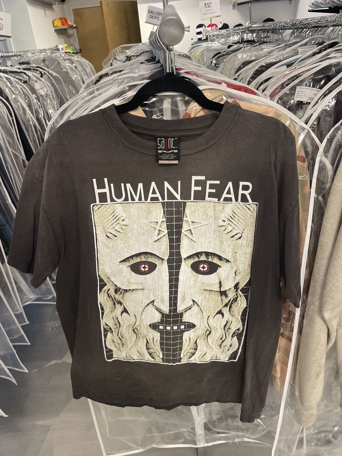 saint michael Human Fear Tシャツ Saint Michael - Human Fear T-shirt | HBX - Globally Curated