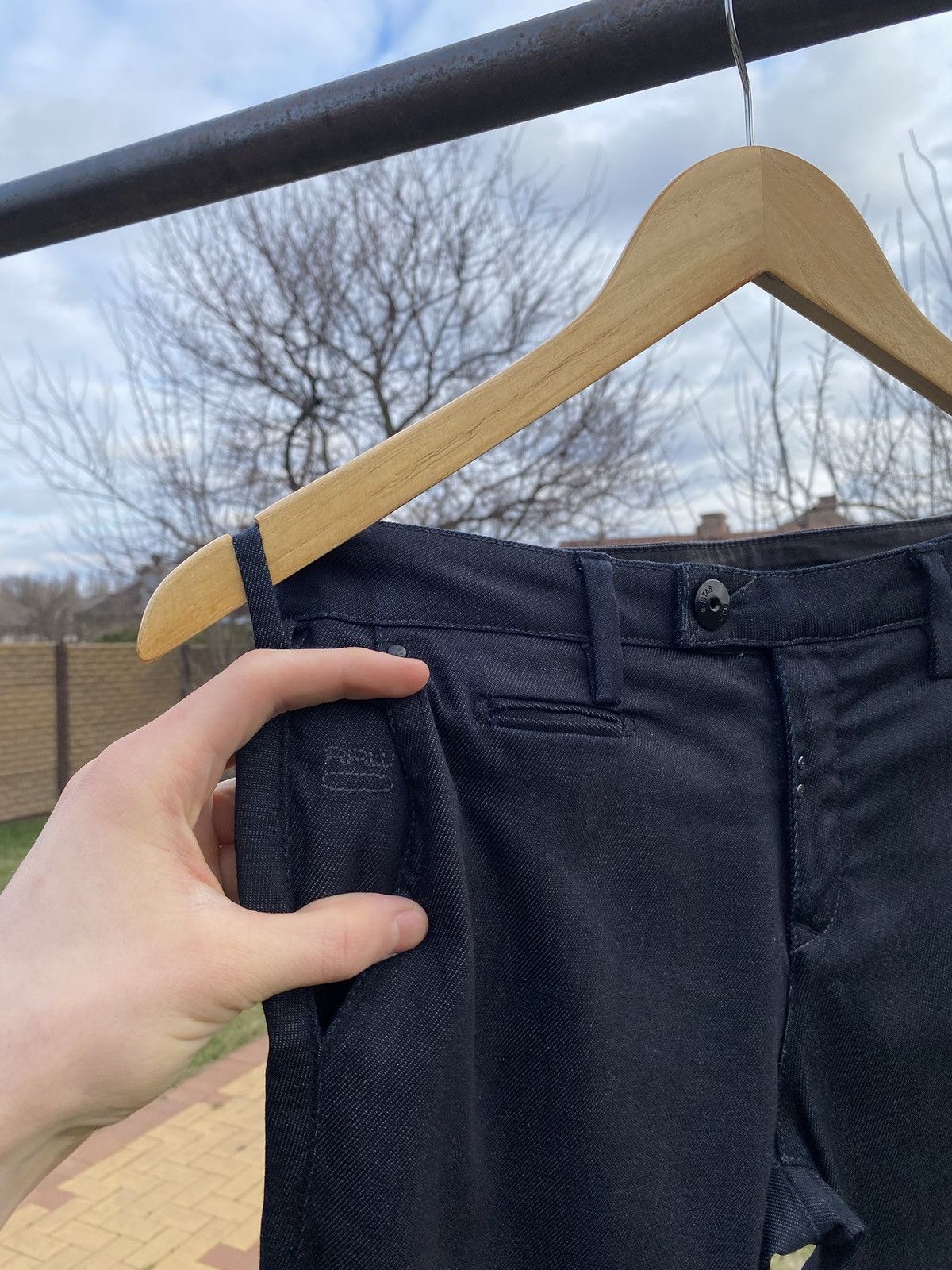 Designer × G-Star Rare G-Star Raw dark indigo flared jeans W29 L32 Size 29" - 4 Thumbnail
