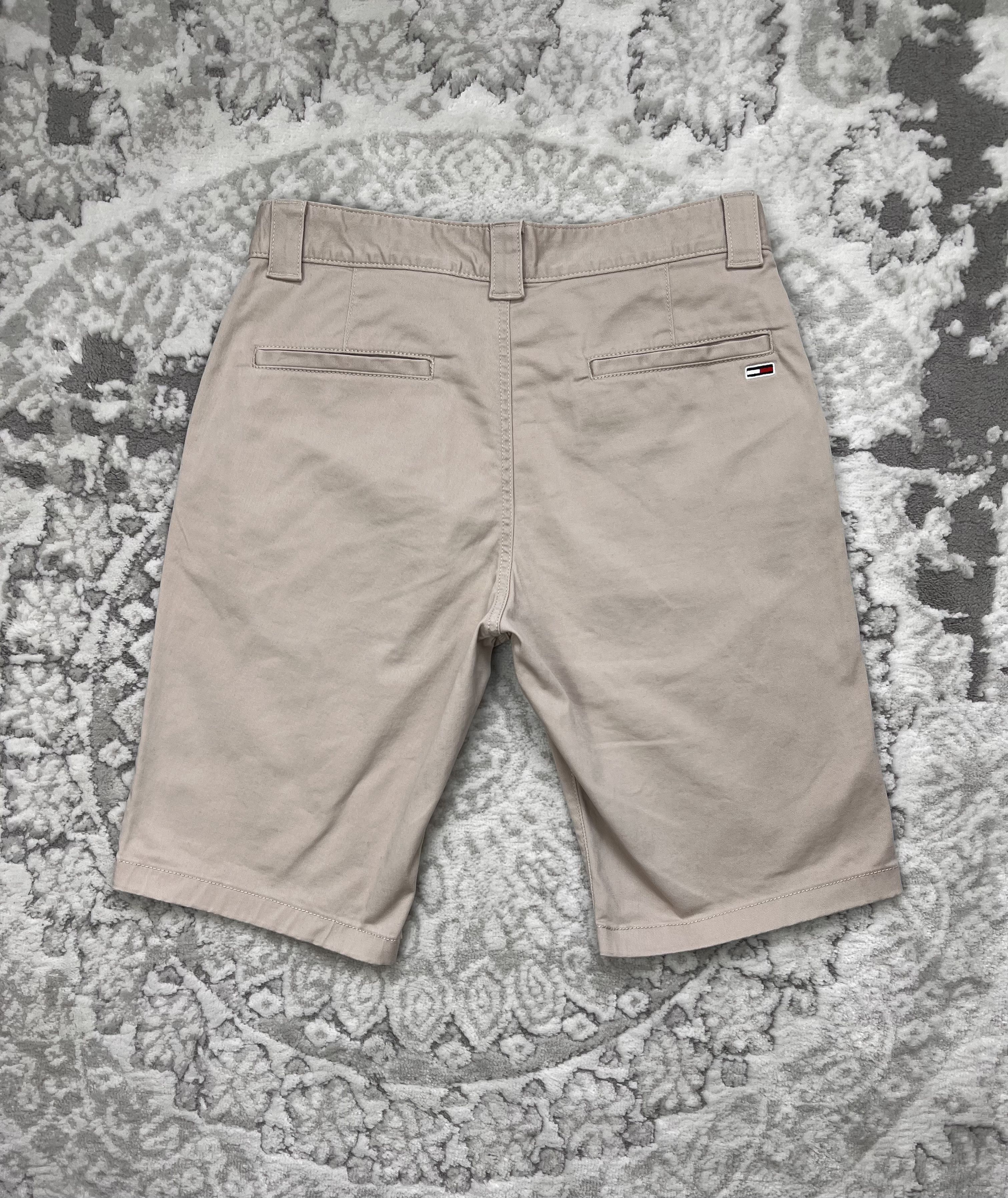 Tommy Jeans Tommy Jeans Scanton Slim Chino Shorts - Soft Beige Size US 29 - 7 Thumbnail