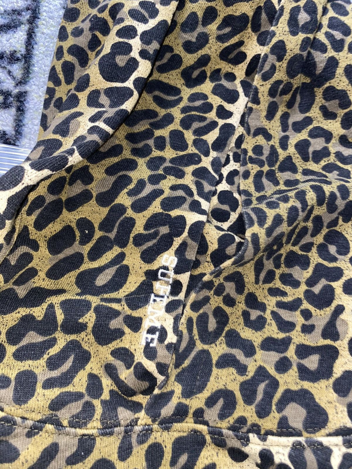 15SS Supreme Harvard Hooded Top Leopard Sale supreme mini harvard