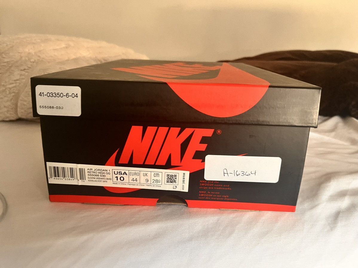 Jordan Brand JORDAN 1 PINE GREEN MENS Size US 10 / EU 43 - 2 Thumbnail