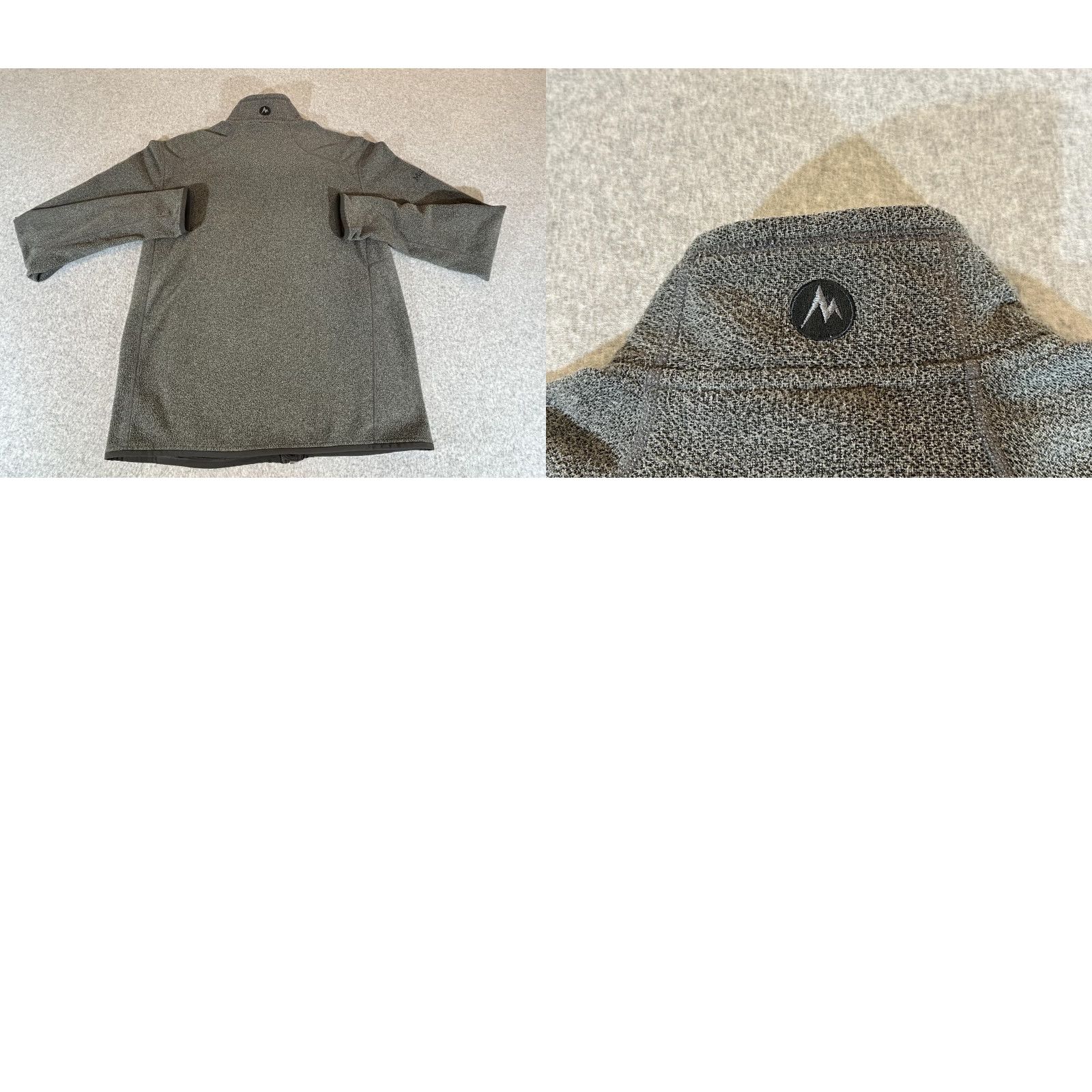 Marmot Marmot Jacket Mens Medium Gray Full Zip Fleece Thermal Hiking Outdoor Trail Size US M / EU 48-50 / 2 - 9 Thumbnail