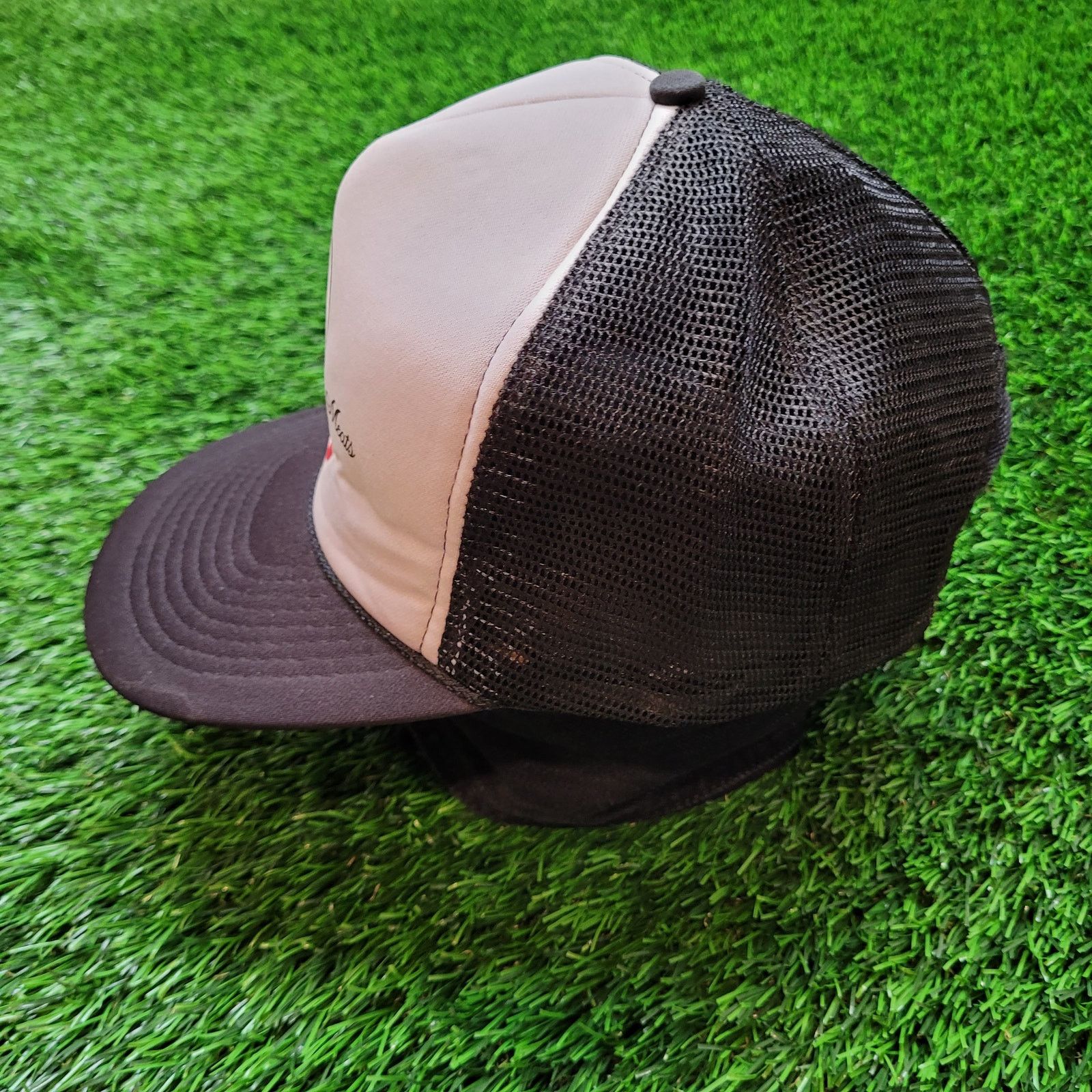Other VTG 80s Farmer John Meats Rope Hat Snapback Foam Trucker Cap Size ONE SIZE - 3 Thumbnail