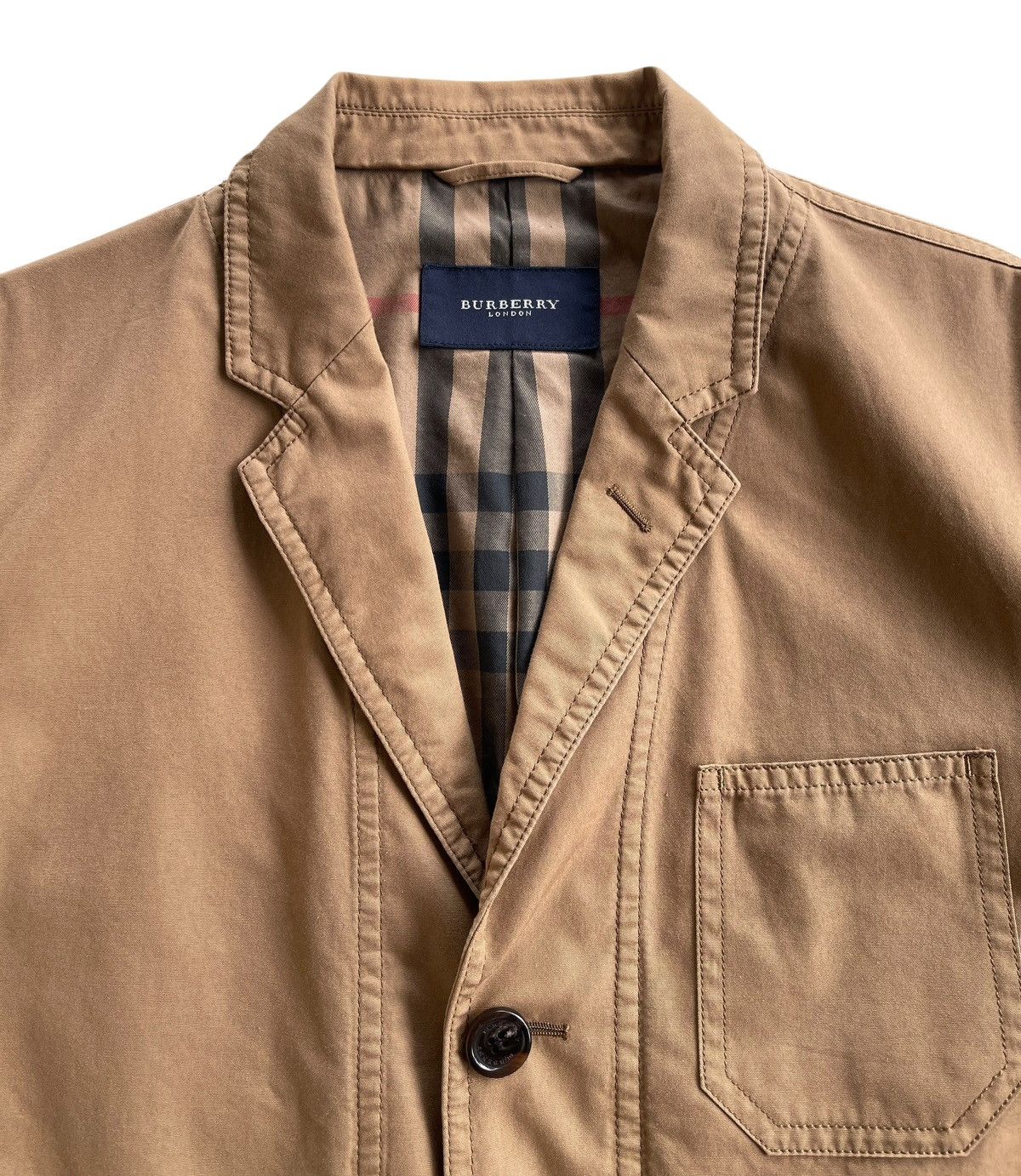 Burberry Burberry London Cotton Worker Jacket Size US L / EU 52-54 / 3 - 2 Thumbnail