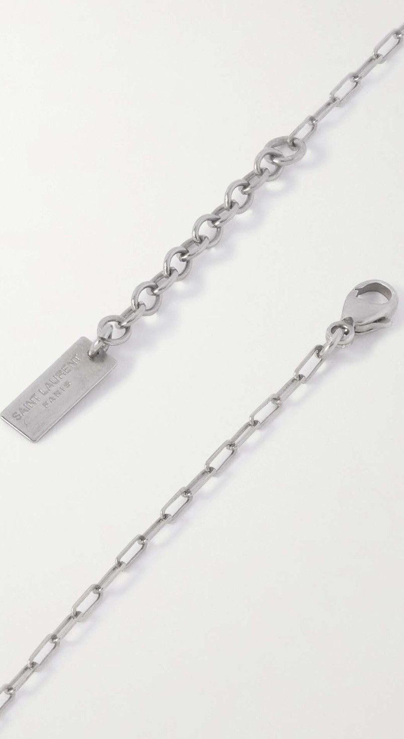 Saint Laurent Paris Saint Laurent Long Chain in Silver Size ONE SIZE - 2 Thumbnail