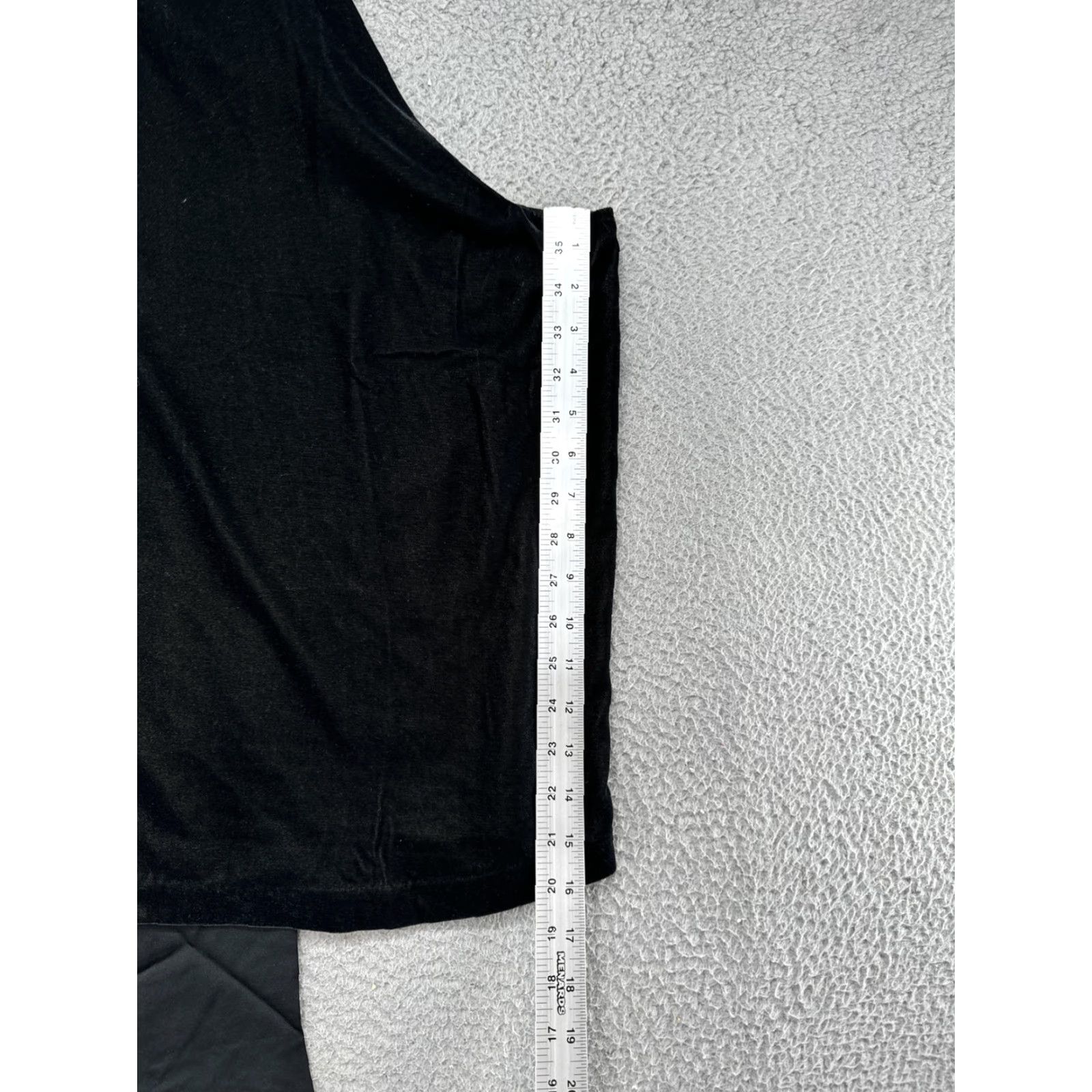 Ann Taylor Ann Taylor Black Velour Sleeveless Tie Blouse Women’s XL NEW Size XL / US 12-14 / IT 48-50 - 6 Thumbnail