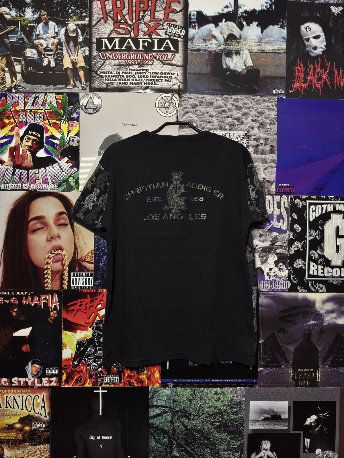 Christian Audigier Christian Audigier Tee-Shirt Size US XXL / EU 58 / 5 - 6 Thumbnail