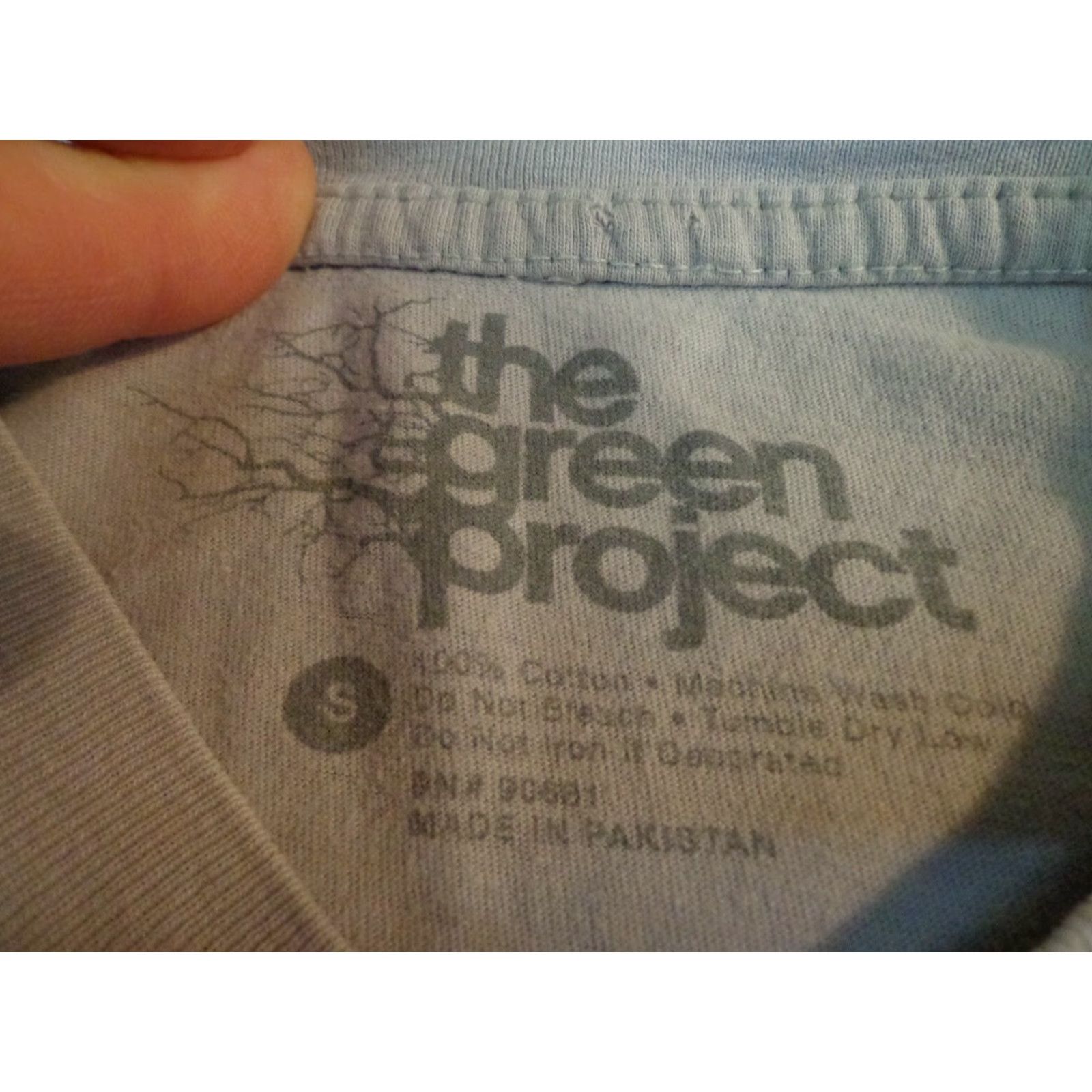 Y/Project The Green Project T-Shirt Mens Small Gray Graphic Tee 100% Cotton Regular Fit Short Sleeve Guitar Music Vintage No Crew Neck Size US S / EU 44-46 / 1 - 2 Thumbnail