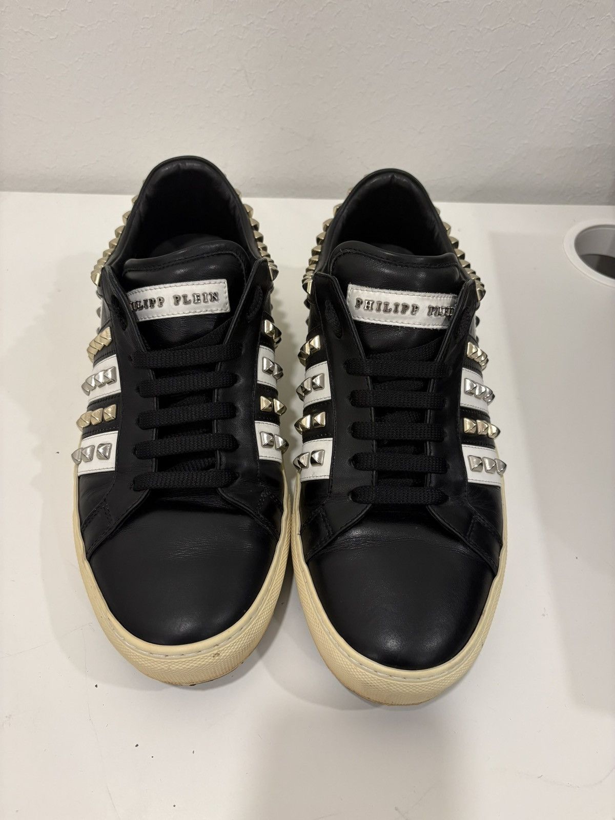 Philipp Plein Philipp Plein Leather sneakers Size US 10 / EU 43 - 2 Thumbnail