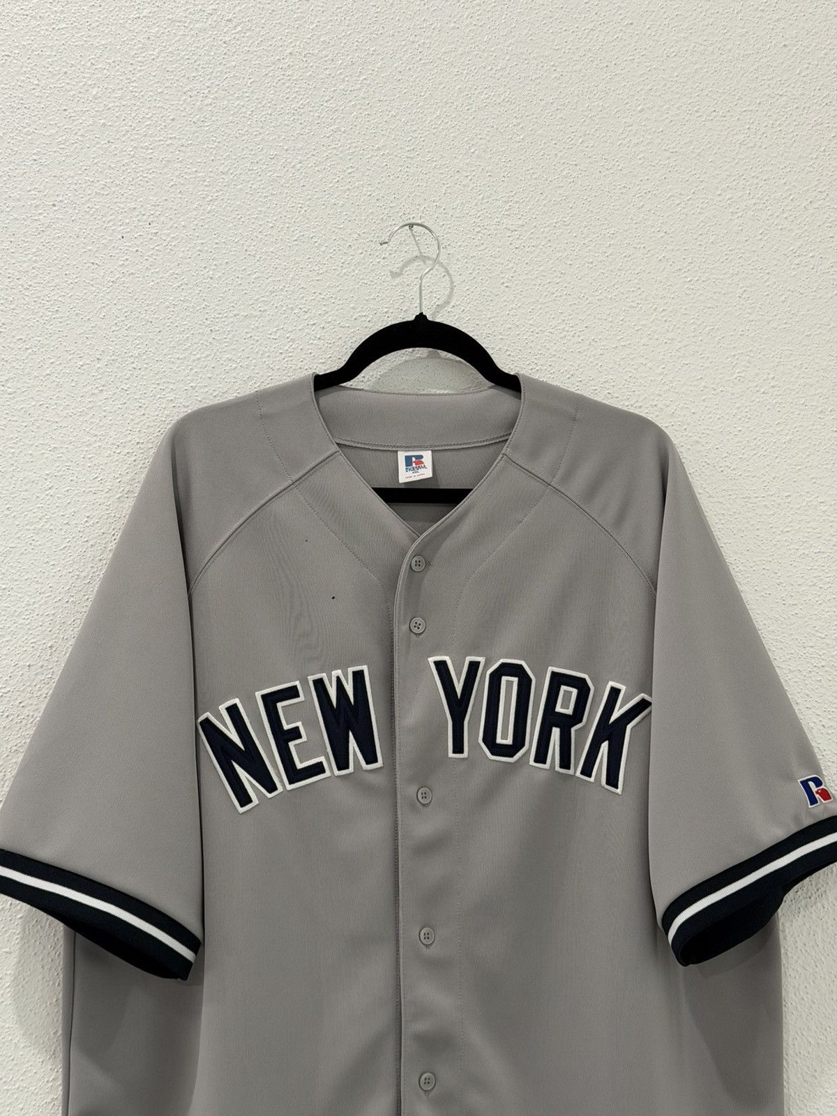 New York Yankees Vintage 90s New York Yankees Russell Athletic MLB Jersey XXL Size US XXL / EU 58 / 5 - 2 Thumbnail