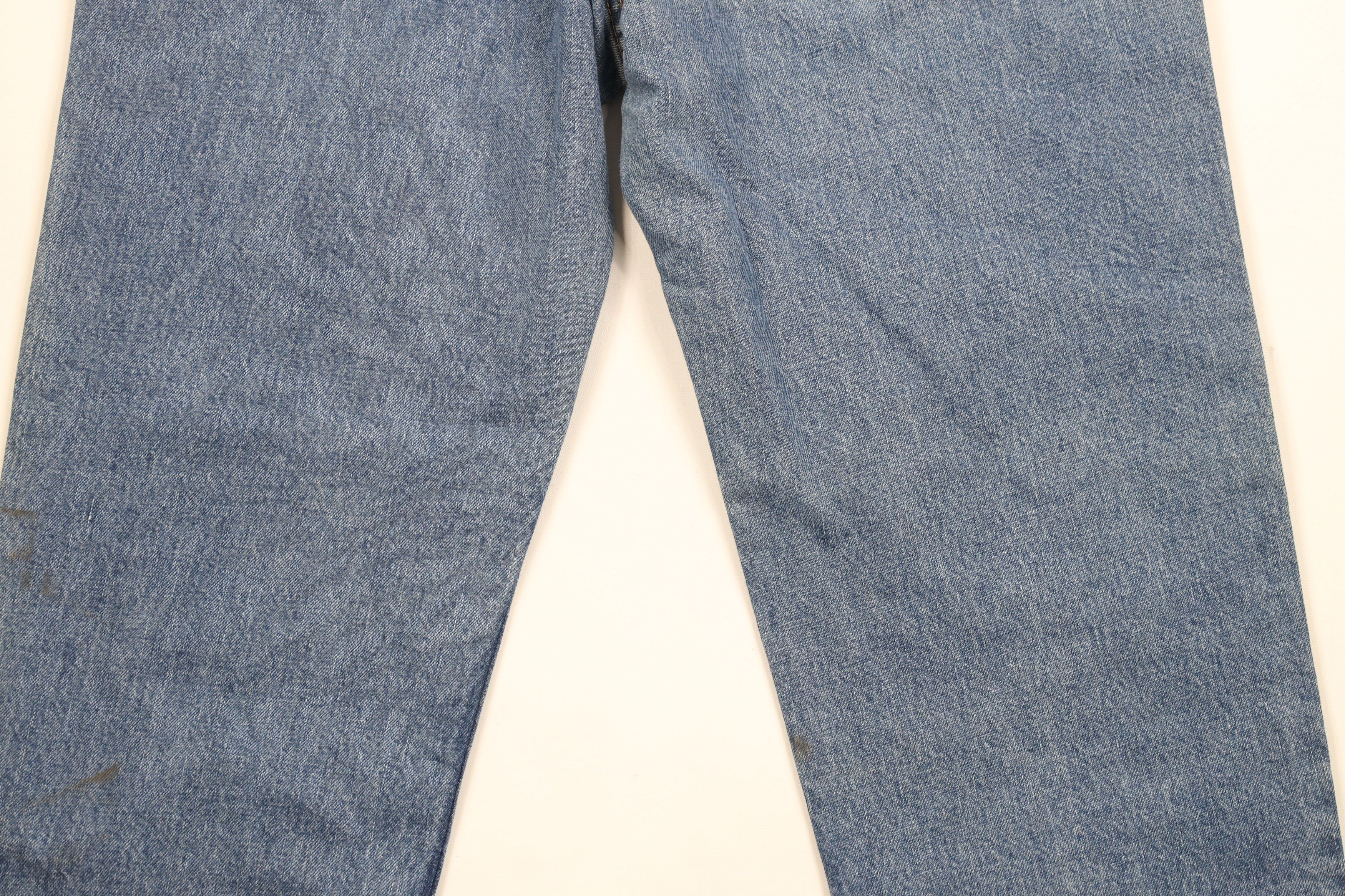 Levi's × Vintage Vintage 90s Levis 550 Relaxed Fit Denim Jeans Blue USA Size US 38 / EU 54 - 14 Thumbnail