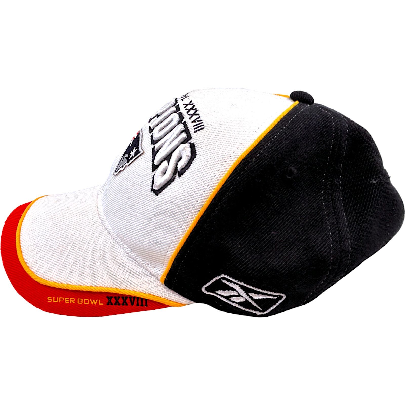 NFL × Reebok New England Patriots 2003 Super Bowl XXXVIII Champions Hat Size ONE SIZE - 2 Thumbnail