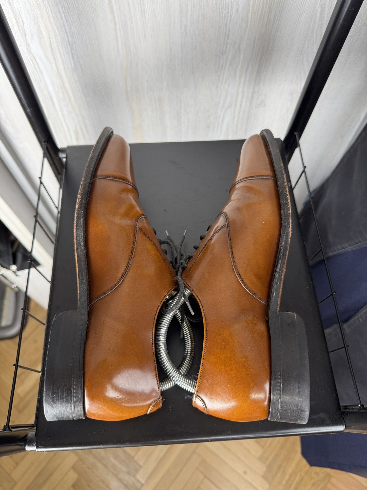 Barker Barker mens brown leather oxford formal shoes size 7.5UK Size US 8.5 / EU 41-42 - 9 Thumbnail