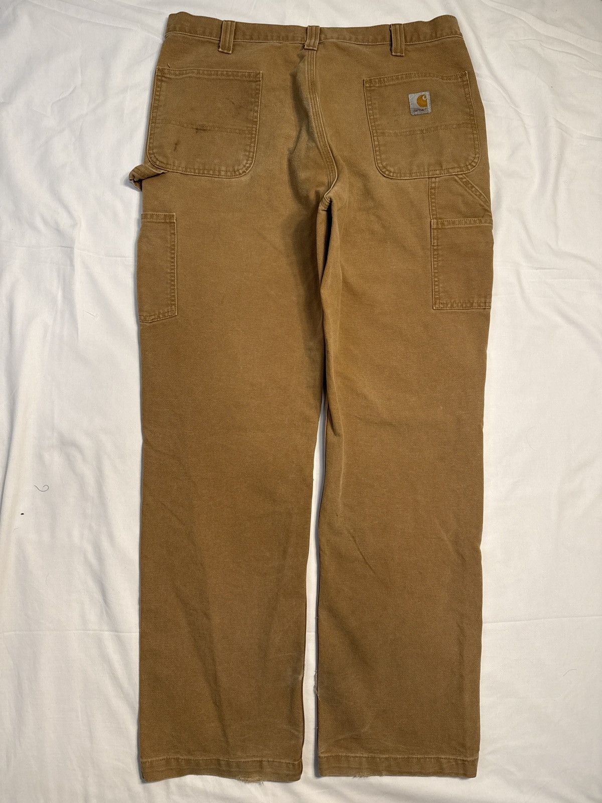 Carhartt Vintage Carhartt Tan Double Knee Canvas Work Pants Size US 38 / EU 54 - 3 Thumbnail