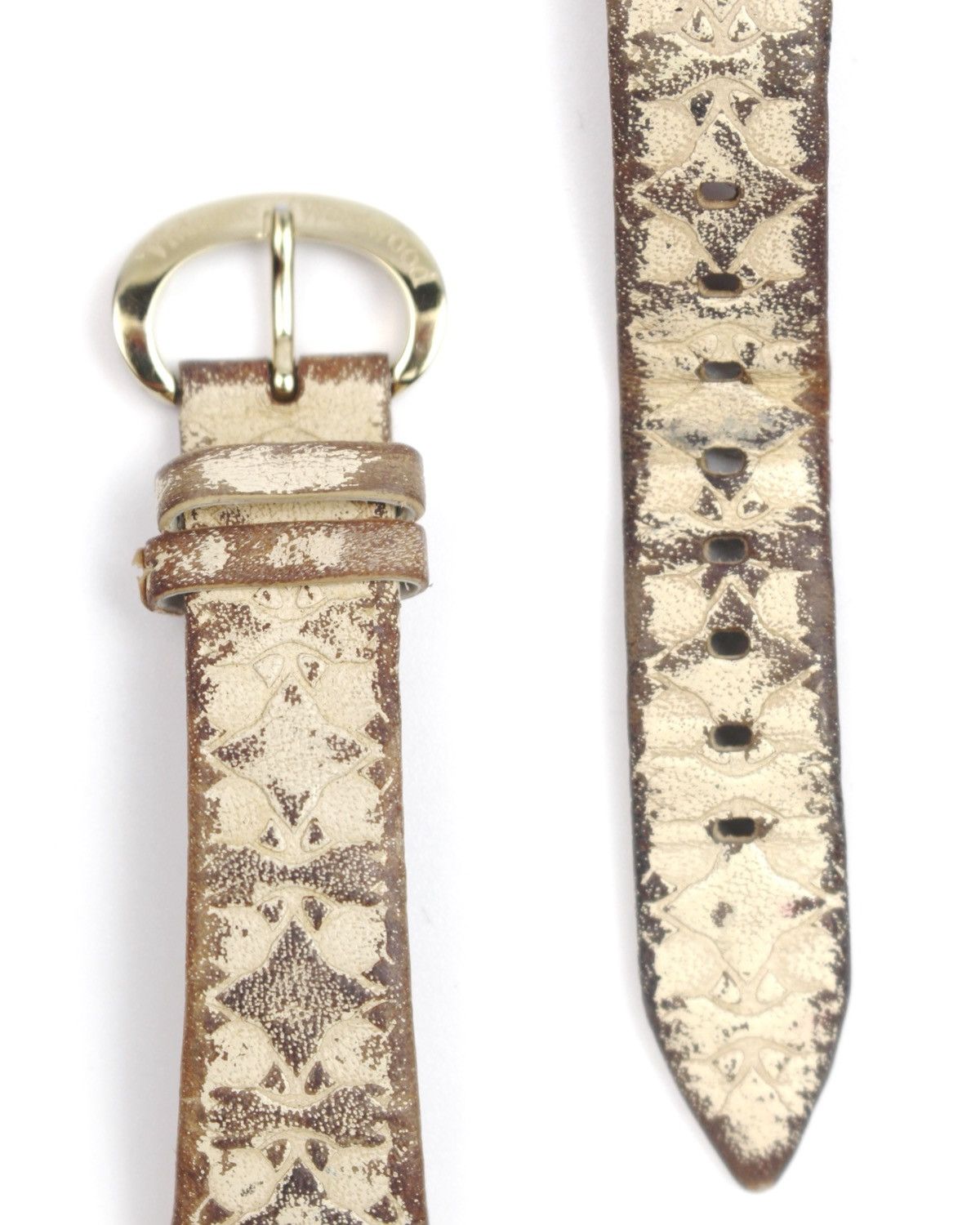 Vivienne Westwood 2000S VIVIENNE WESTWOOD ORB CHARM PATTERNED STRAP WATCH Size ONE SIZE - 6 Thumbnail