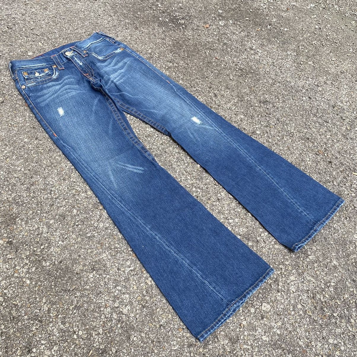 True Religion True Religion Flare Jeans Low Rise Denim Size US 29 - 3 Thumbnail