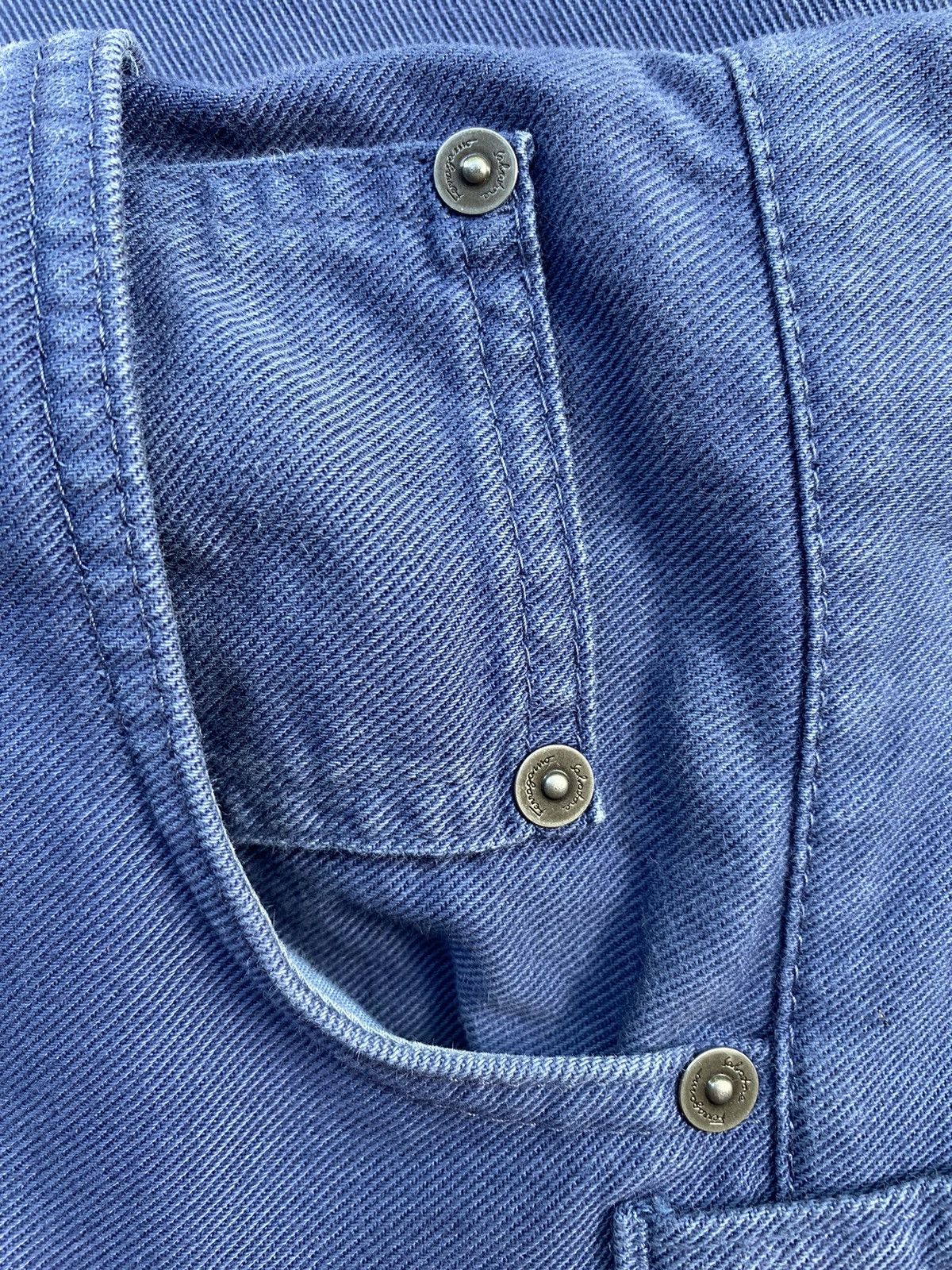 Salvatore Ferragamo Salvatore Ferragamo blue denim pants Size US 40 / EU 56 - 9 Thumbnail